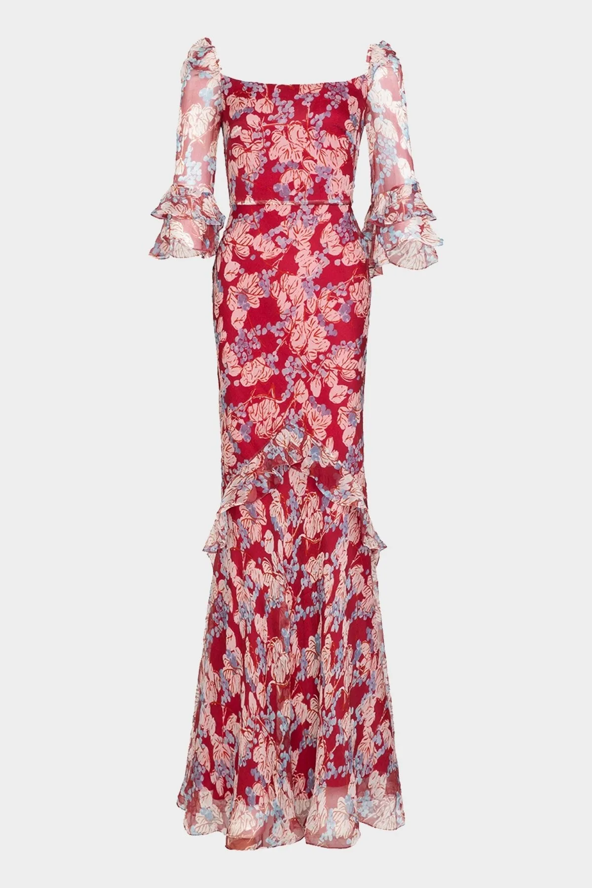 Tamara D Dress in Mulberry Cerise