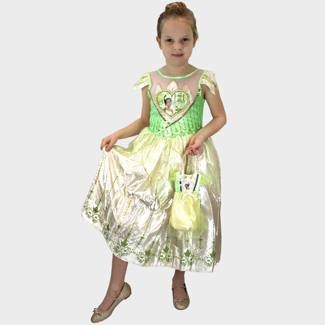 The Princess and The Frog Fancy Dress Up & Bag - Tiana