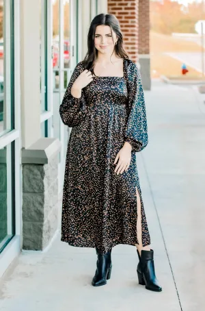 The Scarlett Satin Dress