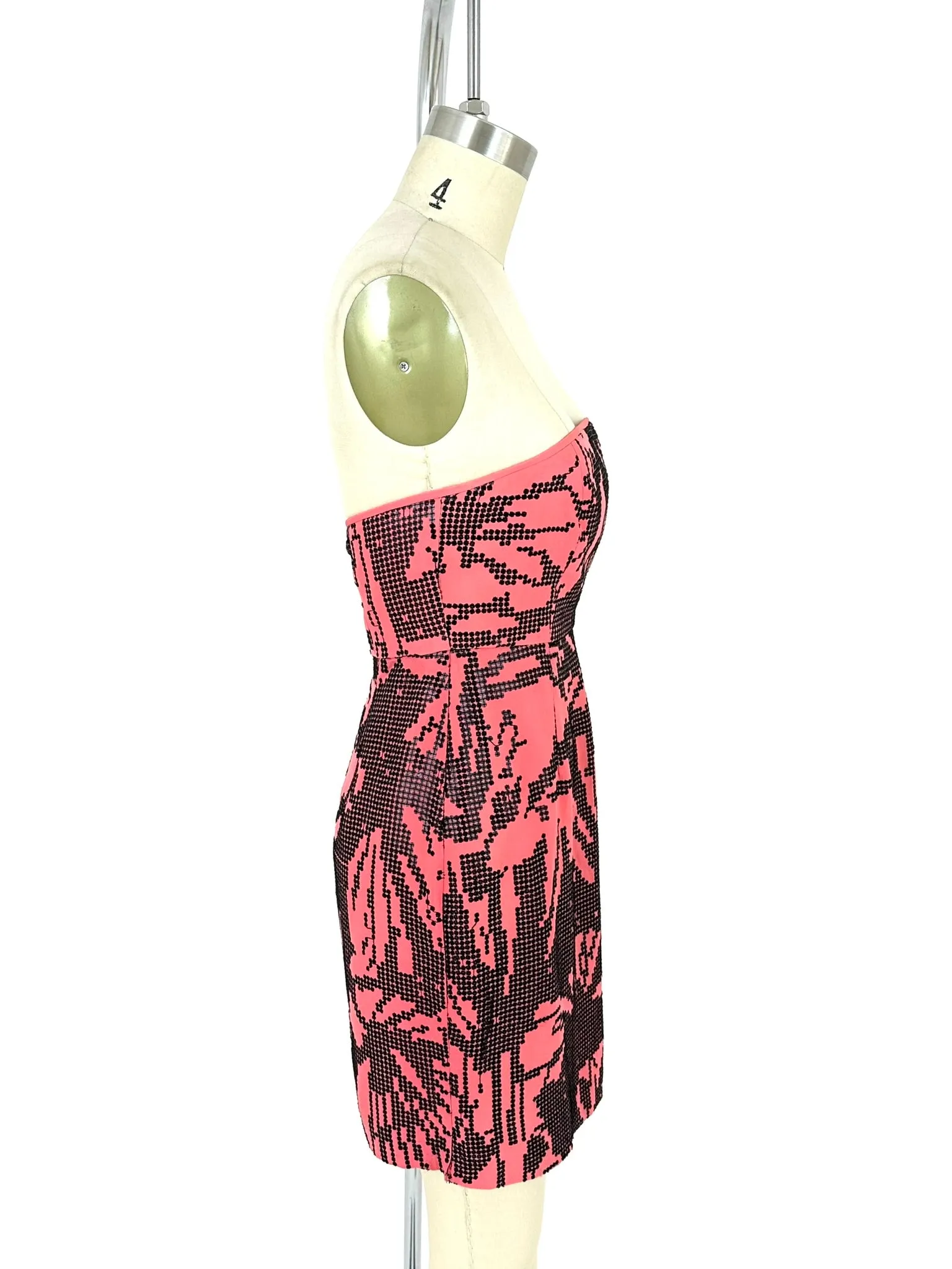 Tibi Silk Embellished Dress