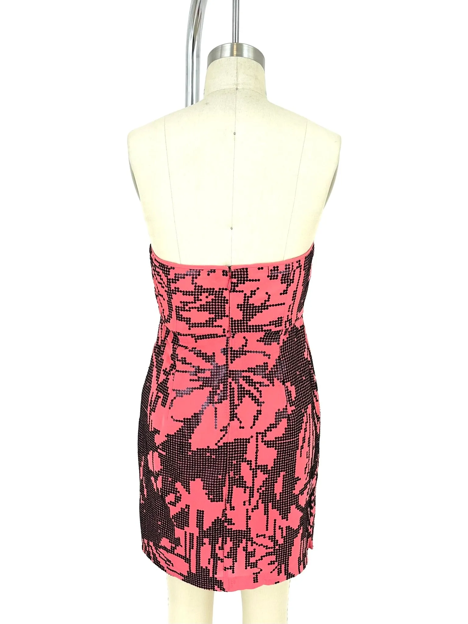 Tibi Silk Embellished Dress