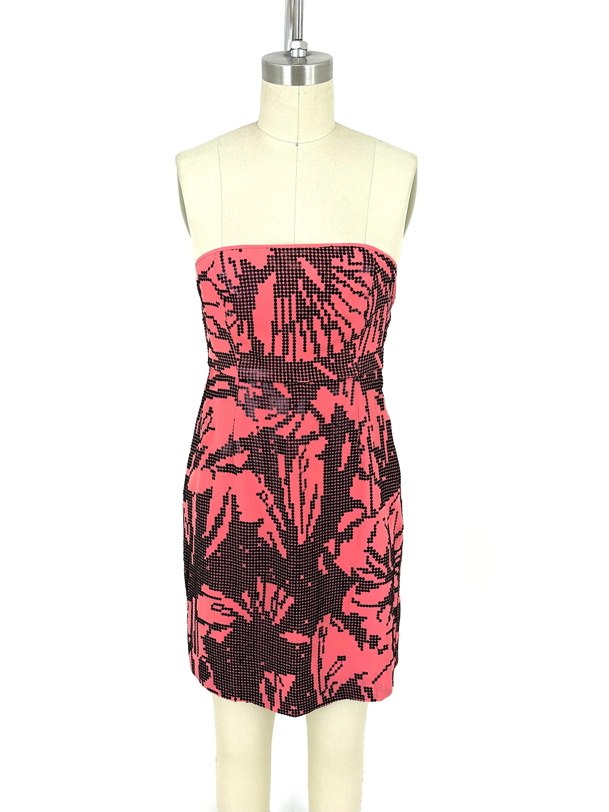 Tibi Silk Embellished Dress