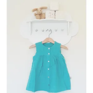Turquoise Dress (Organic Cotton)
