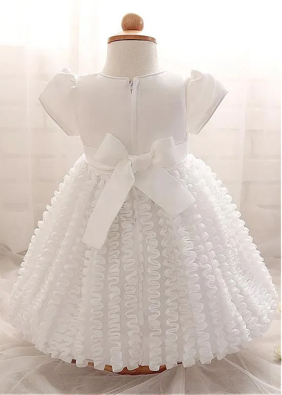 Unique Flower Girl Dresses With Rhinestones