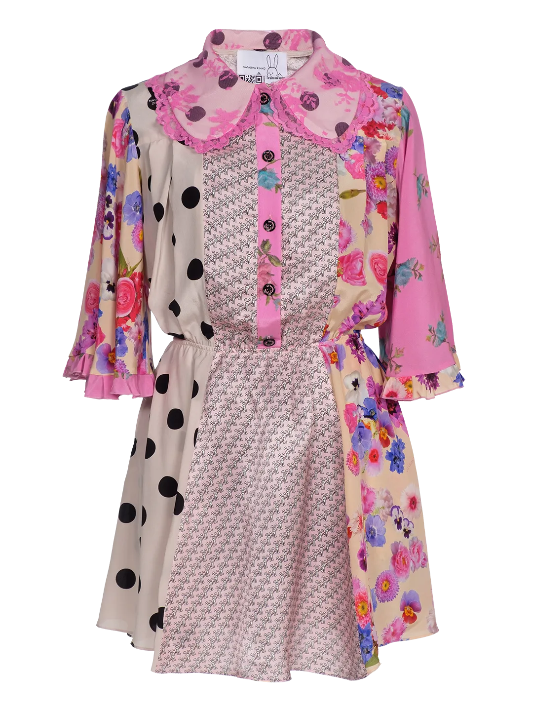 Upcycled Mini Dress