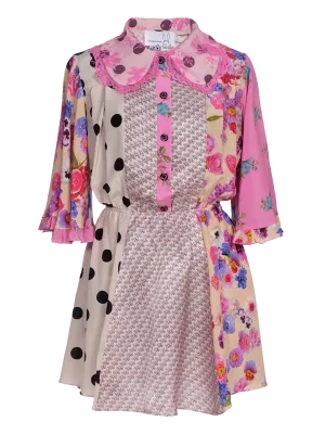 Upcycled Mini Dress