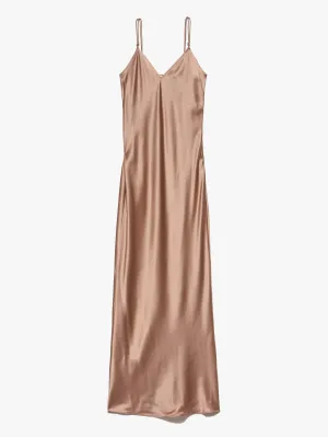 v neck cami dress - blush