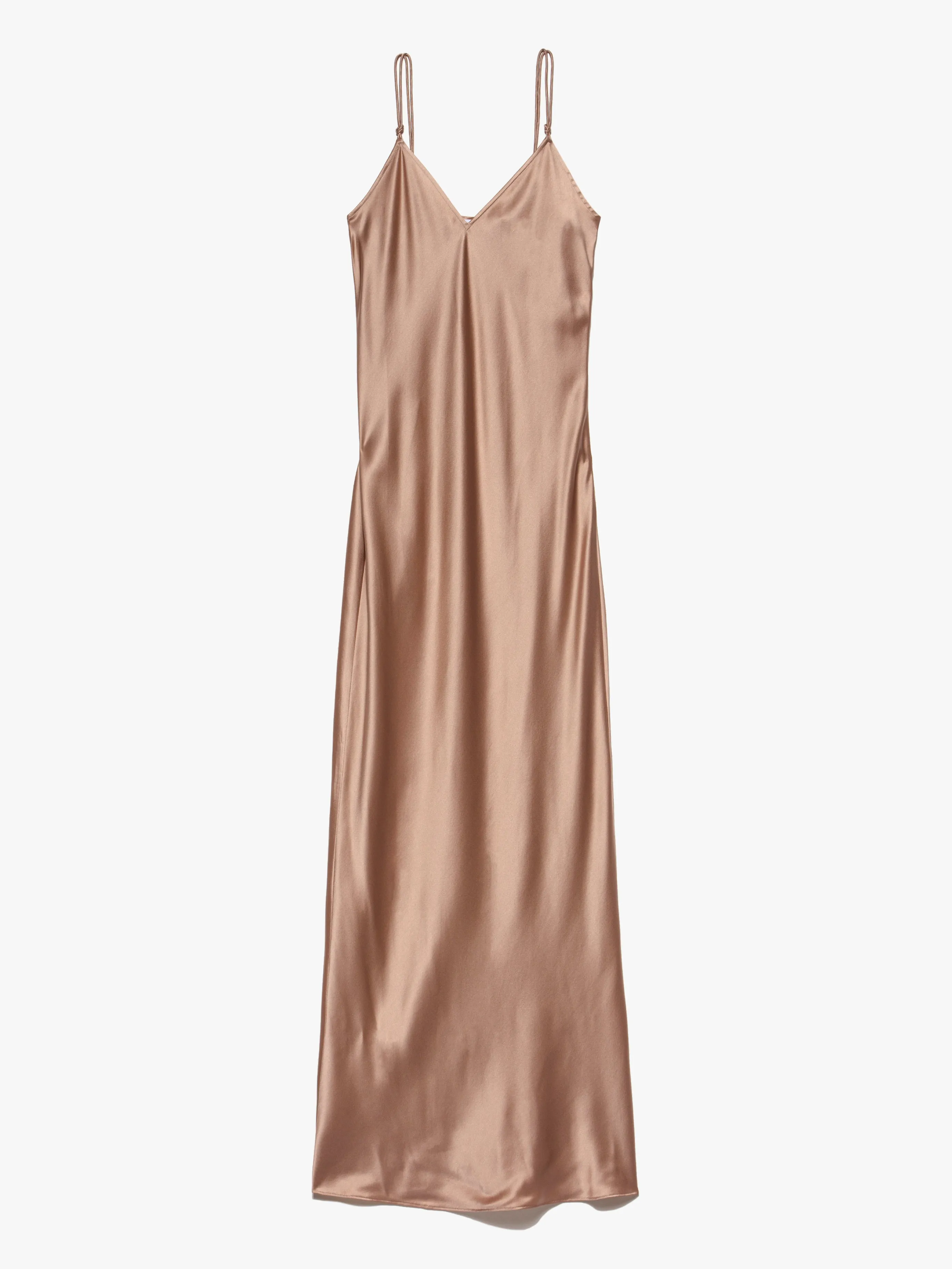 v neck cami dress - blush