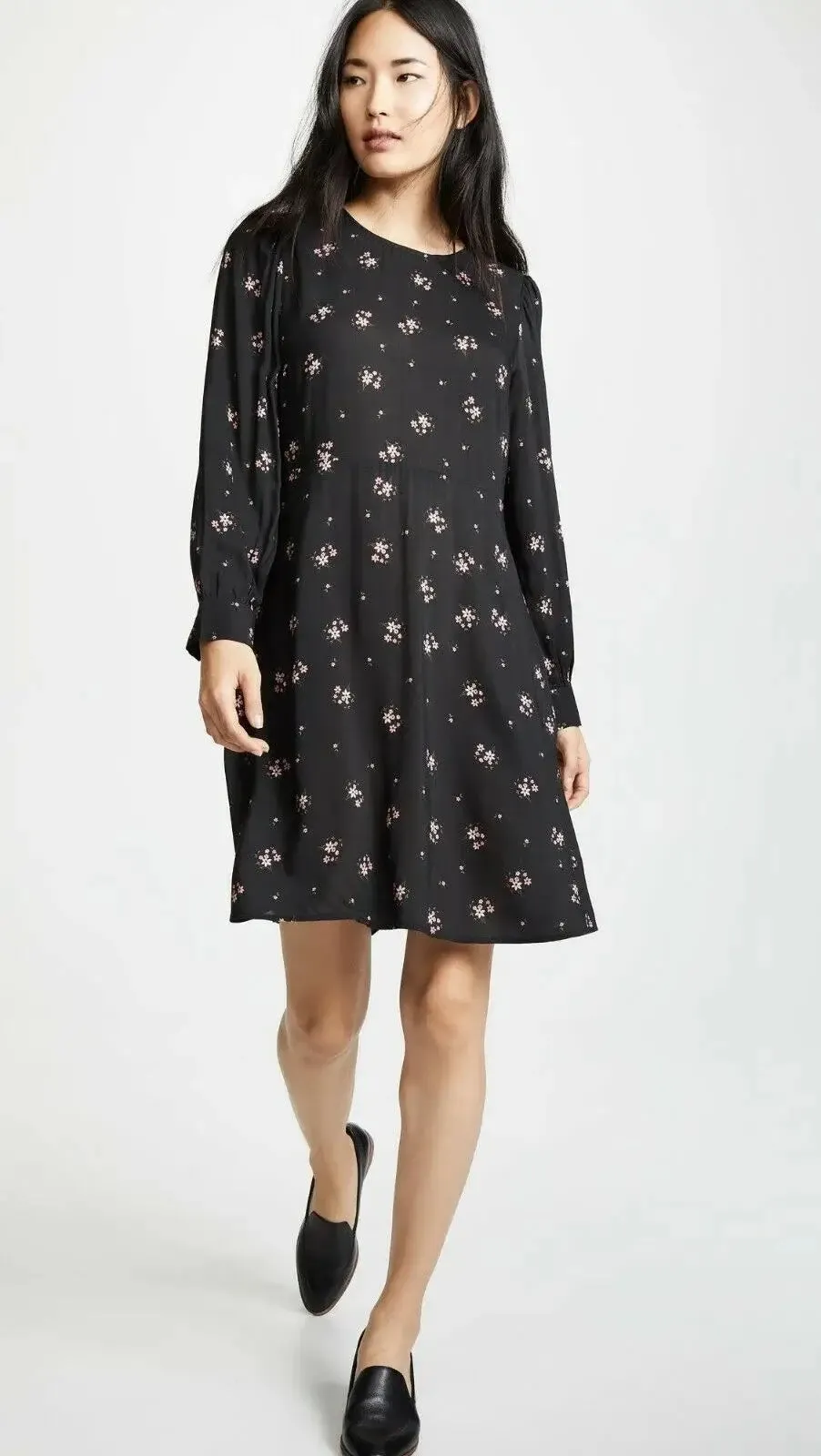 Velvet - Printed Challis dress