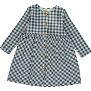 Vignette Kit Dress - Navy Plaid