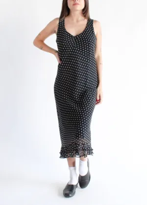 Vintage Polka Dot Dress D0096