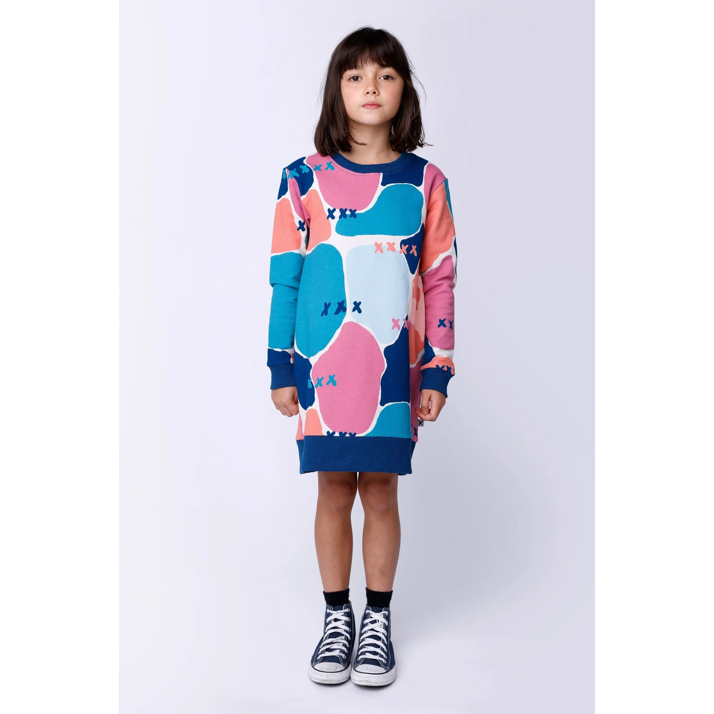 Watercolour Furry Dress