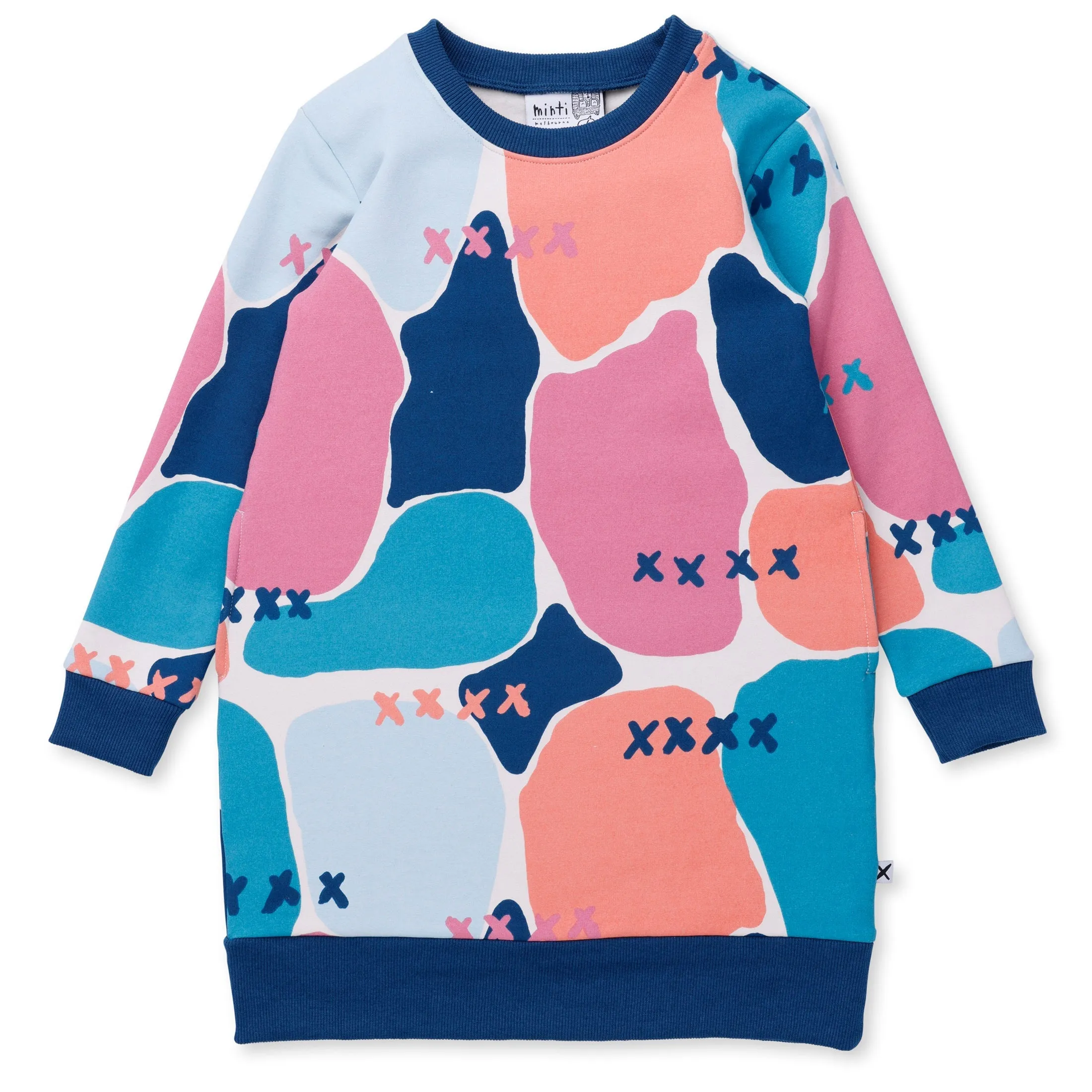 Watercolour Furry Dress