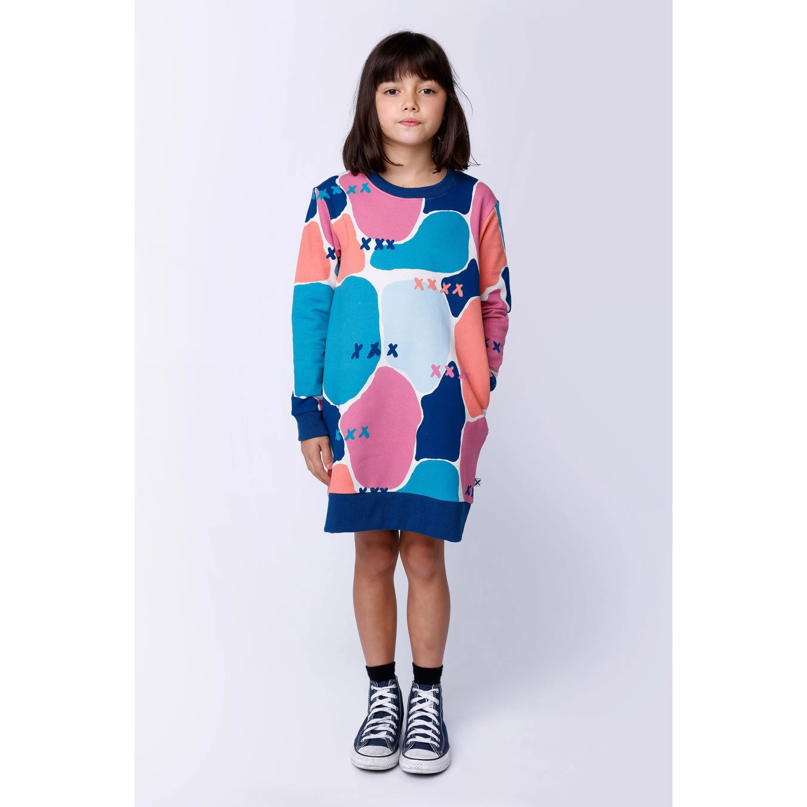 Watercolour Furry Dress