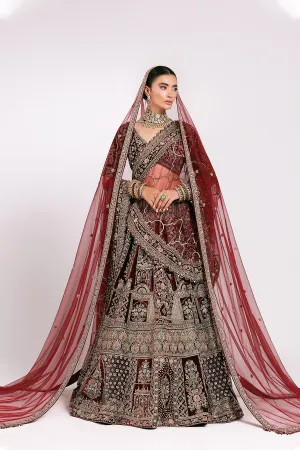 Wedding Lehenga Choli Dupatta Pakistani Bridal Dress