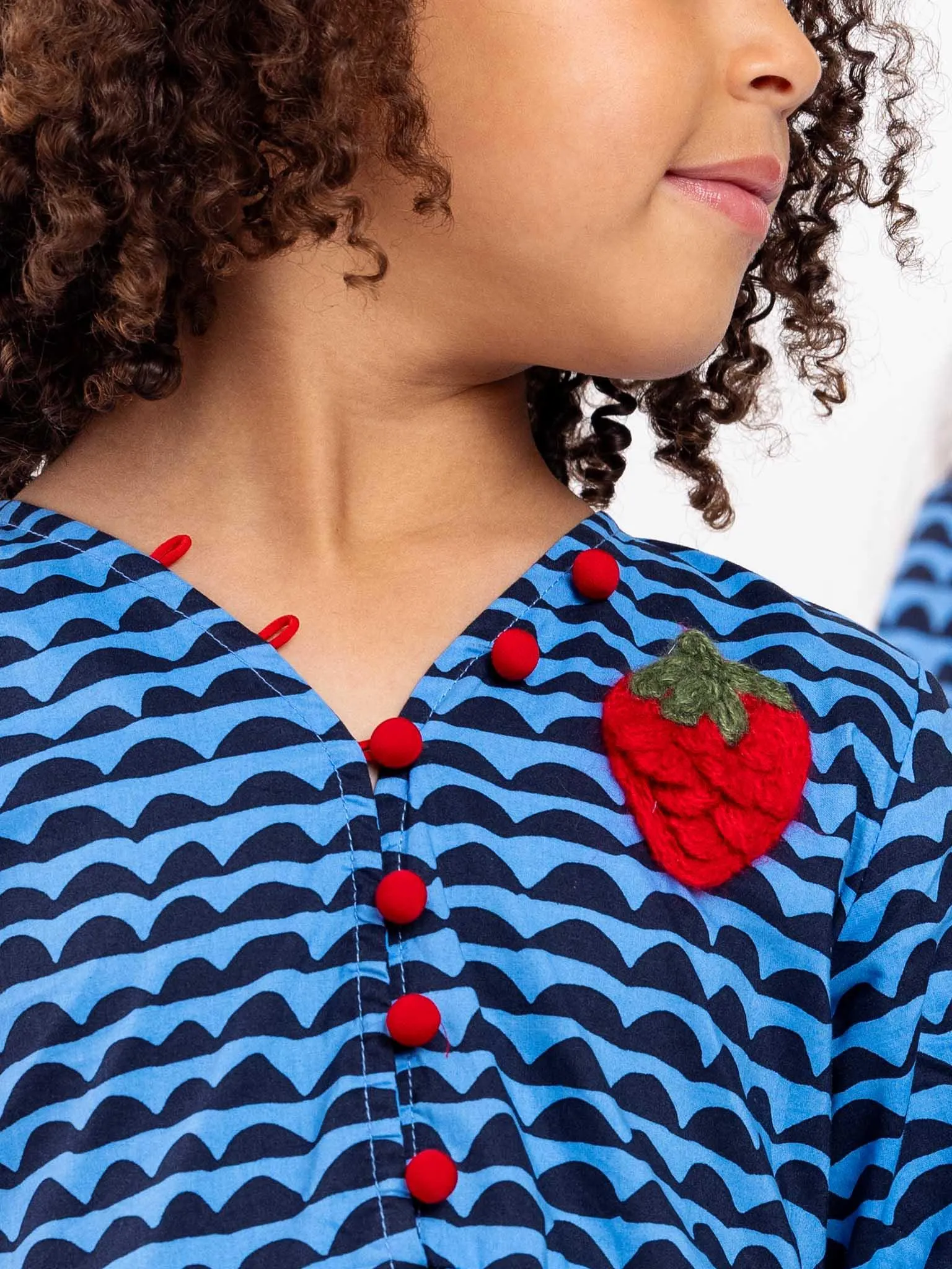 Wiggly Blue Adriana Dress
