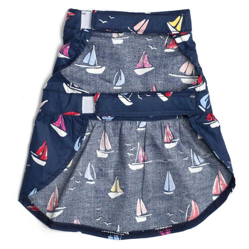 Worthy Dog Dress Sailboats - 40% OFF!!!