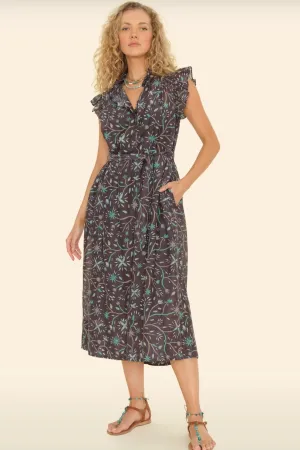 Xirena April Dress in Graphite Mint