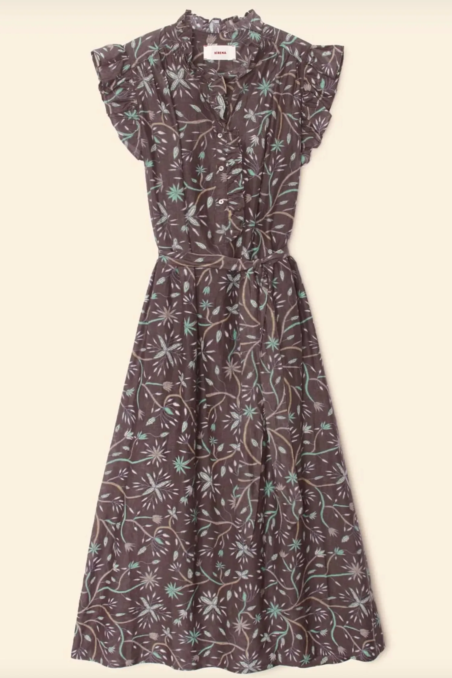 Xirena April Dress in Graphite Mint