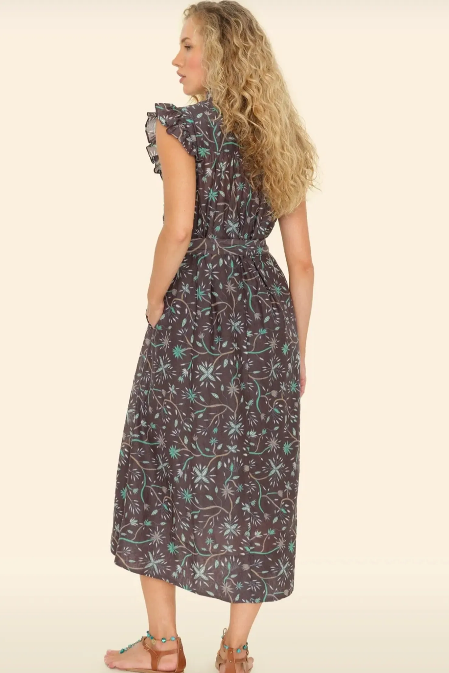 Xirena April Dress in Graphite Mint