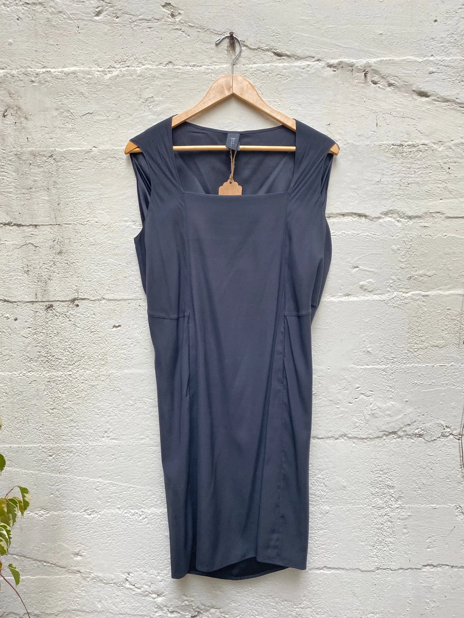 Zero by Maria Cornejo Black Silk Dress