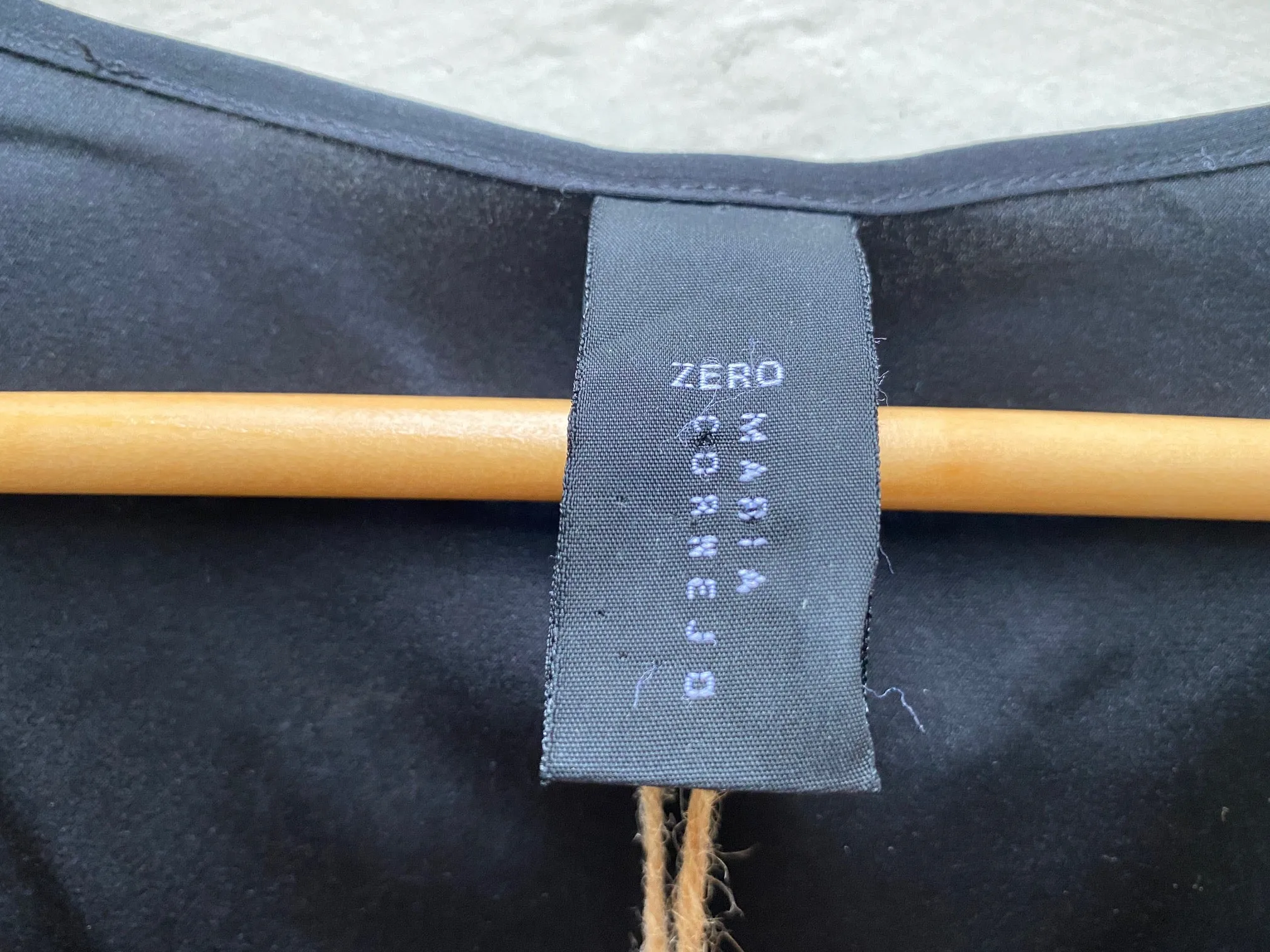 Zero by Maria Cornejo Black Silk Dress