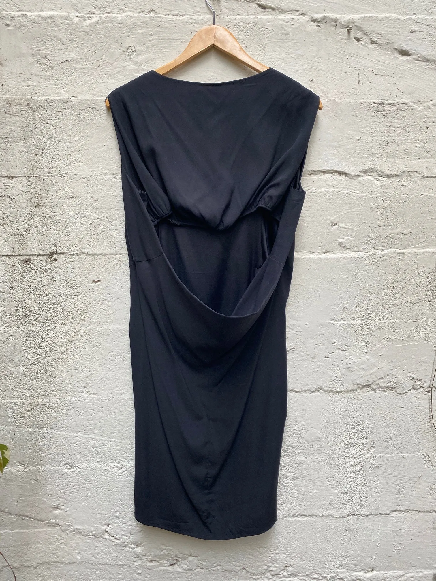 Zero by Maria Cornejo Black Silk Dress